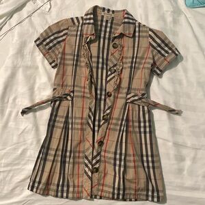 Burberry dress girls size 12